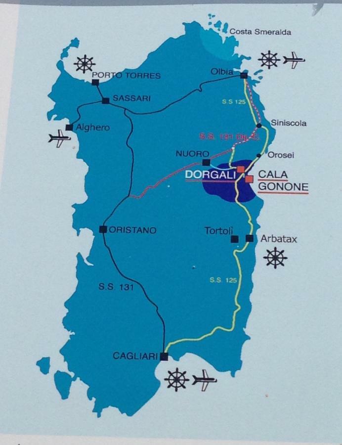 Villa Casa Bados Dorgali Esterno foto